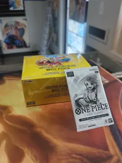 ONE PIECE TCG ADVENTURE ON KAMI'S ISLAND BOOSTER BOX + FREE DASH PACK OP-15 EB04 - Image 1