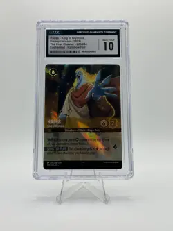 Disney Lorcana Hades King of Olympus Enchanted 205 CGC 10 GEM MINT - Image 1