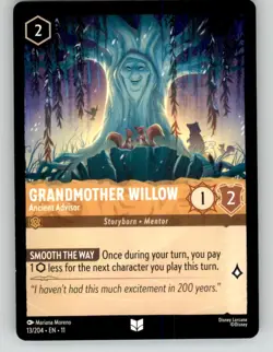Disney Lorcana Winterspell Grandmother Willow Ancient Advisor 13 NM/NP - Image 1