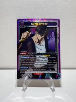 Solo Leveling Union Arena Sung Jinwoo (SR) UE17BT / SLG-1-021 - Image 1
