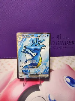 Pokemon TCG Scarlet & Violet Shrouded Fable Kingdra EX Ultra Rare Card 080/064 - Image 1