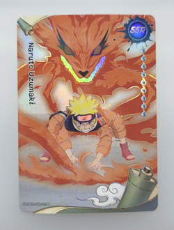 Naruto Uzumaki NRSA01-SSR-019L3 Naruto Kayou Card (ENGLISH) - Image 1