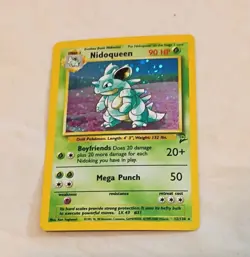 Pokemon TCG Nidoqueen Holo 12/30 Card Base Set 2 - Image 2
