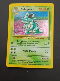 Pokemon TCG Nidoqueen Holo 12/30 Card Base Set 2 - Image 4