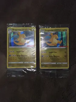 2x Dragonite GameStop Promo Sealed 2022 Pokemon Card Holo Rare NM - Image 2