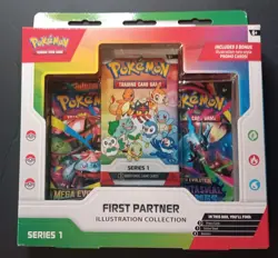 pokemon first partner illustration collection series 1 box 3 promo cards - Image 1