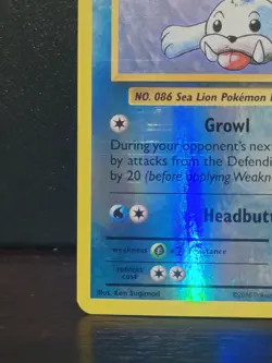 Seel 28/108 XY Evolution Reverse Holofoil Holo Pokemon Card pack fresh - Image 4