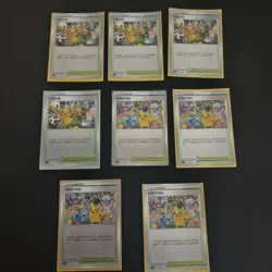 8 Lot Pokemon Chinese Card Chinese Player's Ceremony Festival Celebration FI38 - Image 1
