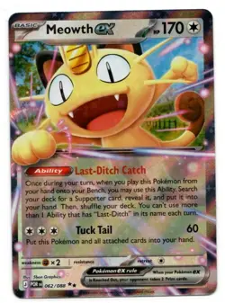 Pokemon TCG Meowth 062/088 Perfect Order Double Rare NM Card - Image 1