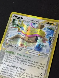 Pokemon Card - Pidgeot (Delta Species) Holon Phantoms 14/110 Holo Rare - Image 2