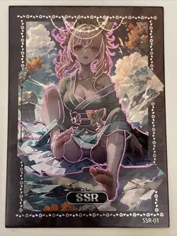 Yoimiya SSR SSR-01 Dream Girl 3 Goddess Story Anime Card - Image 1