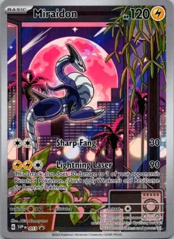 Miraidon Promo SV: Scarlet & Violet Promo Cards 013 NM - Image 1