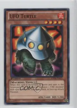 UFO Turtle 1st Ed. YuGiOh Onslaught of the Fire Kings Structure Deck #SDOK-EN021 - Image 1