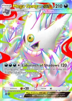 (Digital Card) Mega Gengar ex Shiny Mega Shine Pokemon TCG Pocket - English - Image 1