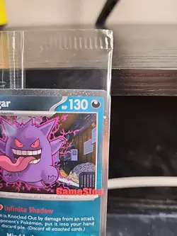 Pokemon Gengar GameStop Promo Holo 130 HP Card 050/088 - Image 3