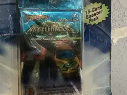Hot Wheels AcceleRacers 15 Card Booster Pack Collectible Card Game - Image 2