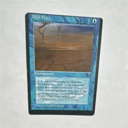 Magic: The Gathering Tidal Flats Enchantment Blue Wizards Regular - Image 1