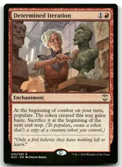 Determined Iteration #45 (NM) Streets New Capenna NCC Magic MTG - Image 1
