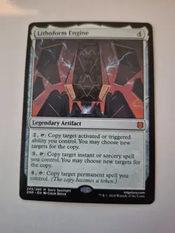 1x LITHOFORM ENGINE, Zendikar Rising, Magic The Gathering MTG 245 NM x1 - Image 1