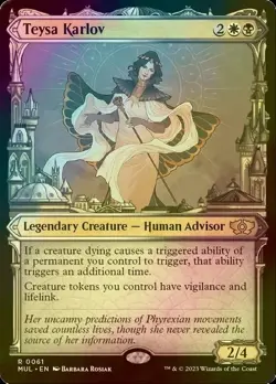 Teysa Karlov #61 *Foil* NM - March of the Machine: Multiverse Legends MTG fresh - Image 1