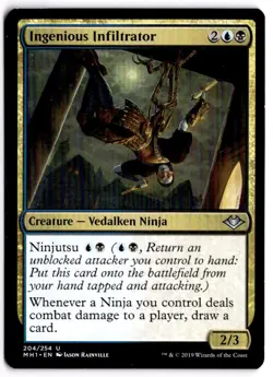 MTG Ingenious Infiltrator U MH1 204 LP - Image 1