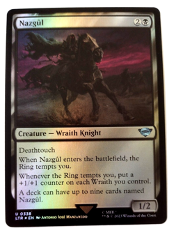 Nazgul (0338) - Universes Beyond: LTR (FOIL) - EN - U 0338 - Image 1