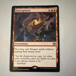 Wizards of the Coast Dracogenesis Tarkir: Dragonstorm Mythic Enchantment Red #1… - Image 1