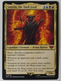 Sauron, the Dark Lord MTG Universes Beyond: the Lord of the Rings LTR - Image 1