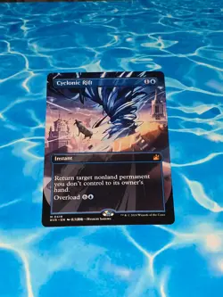 Ravnica Remastered Mythic Rare Borderless Cyclonic Rift - Image 1