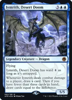 MTG Iymrith, Desert Doom - Foil - Ampersand Promo, Unique & Misc. Promos, Near M - Image 1