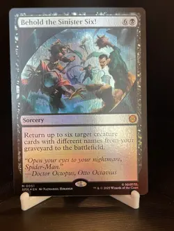 Behold the Sinister Six! Marvel's Spider-Man Foil - Image 2