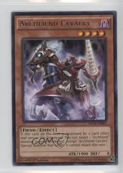 Archfiend Cavalry 1st Ed. YuGiOh Mega-Tins Mega Pack #MP14-EN083 - Image 1