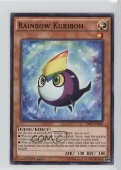 Rainbow Kuriboh 1st Ed. YuGiOh Emperor of Darkness Structure Deck #SR01-EN022 - Image 1