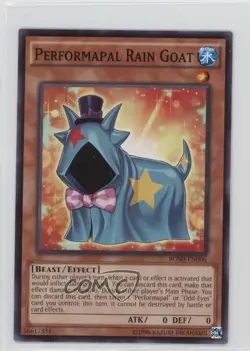 Performapal Rain Goat Unlimited YuGiOh Breakers of Shadow #BOSH-EN006 - Image 1