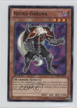 Necro Gardna 1st Ed. YuGiOh Realm of Light Structure Deck #SDLI-EN023 - Image 1
