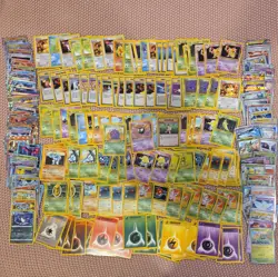 150+ Vintage WOTC Pokemon Cards Mixed Vintage Sets Bulk Lot MP HP 1st Ed Fossil - Image 1