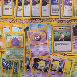 150+ Vintage WOTC Pokemon Cards Mixed Vintage Sets Bulk Lot MP HP 1st Ed Fossil - Image 2