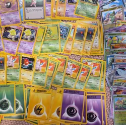 150+ Vintage WOTC Pokemon Cards Mixed Vintage Sets Bulk Lot MP HP 1st Ed Fossil - Image 4