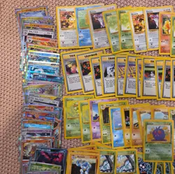 150+ Vintage WOTC Pokemon Cards Mixed Vintage Sets Bulk Lot MP HP 1st Ed Fossil - Image 5