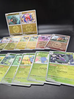 Pokemon TCG Ascended Heros Reverse Holo Poke, Friend, Quickball Lot (19 Cards) - Image 3
