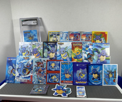 Pokemon Lot of Cards and Stickers All Wartortle #8 Wartortle Only Lot of 24 - Image 1