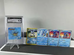 Pokemon Lot of Cards and Stickers All Wartortle #8 Wartortle Only Lot of 24 - Image 5