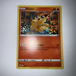 Pokemon Victini 5/15 McDonald's Holo Promo Card 2022 Mint Condition PSA!U - Image 1