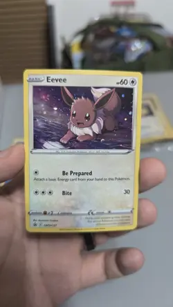 Eevee SWSH127 SWSH: Sword & Shield Promo Cards holo Promo NM - Image 1