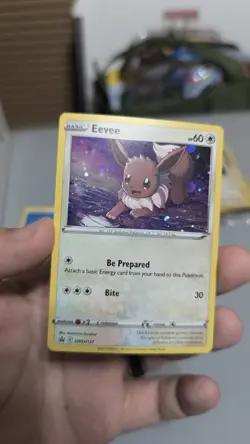 Eevee SWSH127 SWSH: Sword & Shield Promo Cards holo Promo NM - Image 2