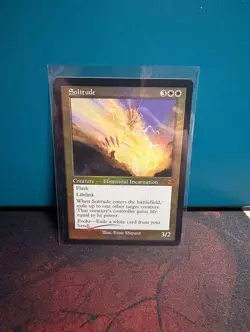 Mtg Solitude Foil Card From Modern Horizens II - Image 1