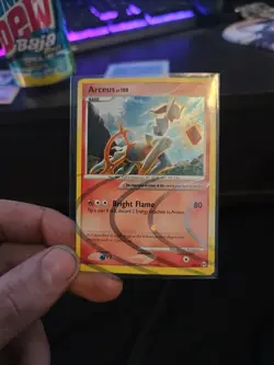 Arceus AR3 Platinum Arceus Holo Rare Pokemon Card MP - Image 1