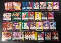 One Piece Non-foil Leader Mixed Lot (20) English & (50+) Japanese cards NM - Image 3