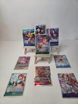 One Piece 9 CARD TCG LOT SR's, Nami,Boa Etc... All NM. LOVELY LADY LOT!! - Image 2