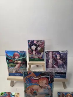 One Piece 9 CARD TCG LOT SR's, Nami,Boa Etc... All NM. LOVELY LADY LOT!! - Image 3